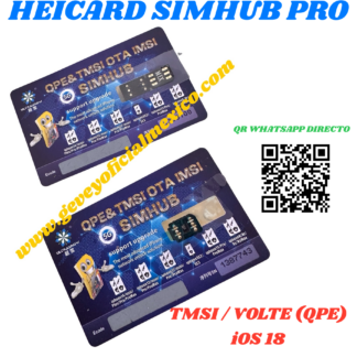 HEICARD SIMHUB PRO PARA IOS 18